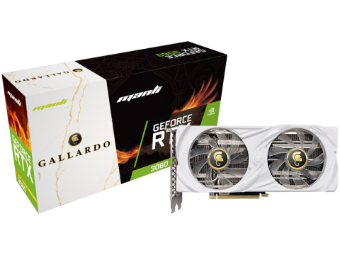 Manli GeForce RTX™ 3060 Gallardo (M2510+N630-00) [Discontinued]